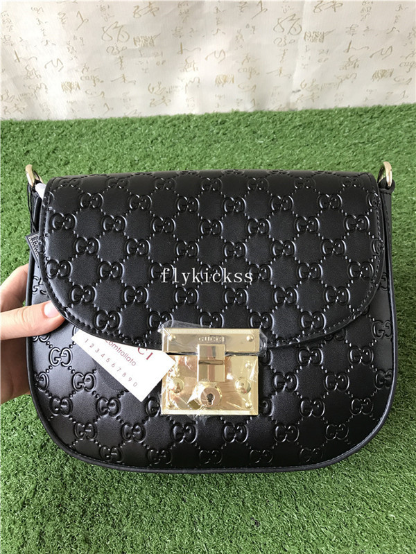 GC Black Shoulder Bag